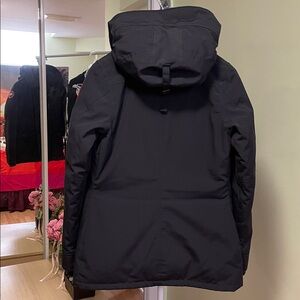 CANADA GOOSE RIDEAU PARKA cotton hood Down jacket outer 3800LB black XS